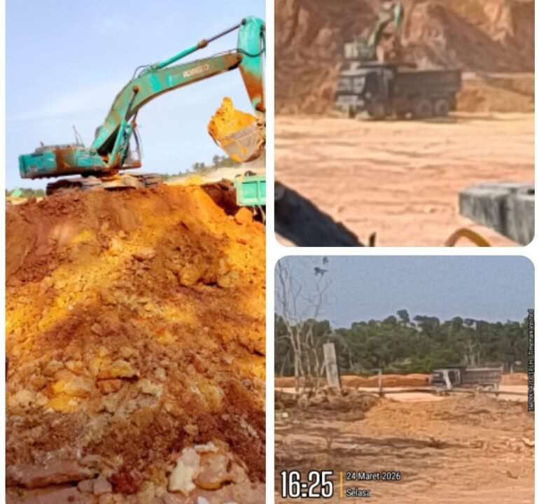 Diduga Tak Berizin, Aktivitas Cut and Fill di Kawasan Kaliban Kabil Nongsa Disorot, Aparat Diminta Bertindak.